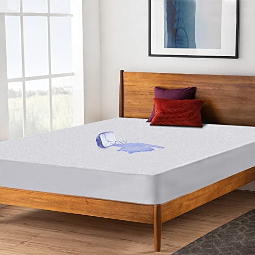 Mattress Protector Full Size Waterproof Mattress Cover Washable Soft Cotton Terry Noiseless Bed Covers for Kids Pets Adults Fitted Sheet Deep Pocket 54x75 Mattress Protector Full Size Waterproof Mattress Cover Washable Soft Cotton Terry Noiseless Bed Covers for Kids Pets Adults Fitted Sheet Deep Pocket 54x75